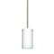 Besa Lighting Stilo 7 Stem Pendant, Opal Matte, Satin Nickel Finish, 1x40W Candelabra 1TT-440407-SN - alternate 1